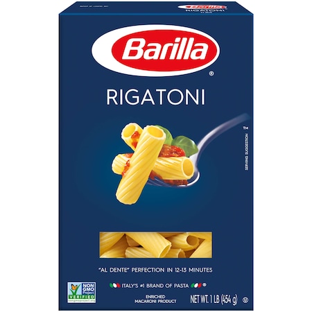 Barilla Barilla Rigatoni Pasta 16 oz., PK12 1000010545